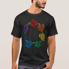 Reihenfolge der Rose - Stolz T-Shirt