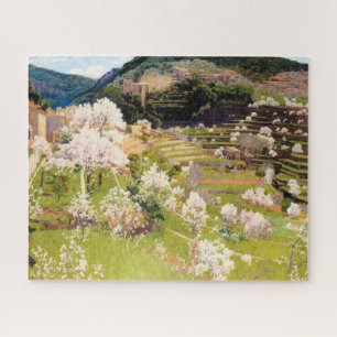 Reihengarten auf Mallorca (von Santiago Rusiñol)