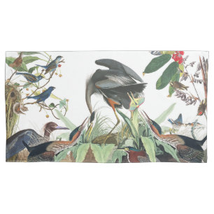 Reiher-Drossel-Vögel Audubon Tier-Kissenbezug Kissenbezug