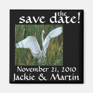Reiher-Save the Date Magnet