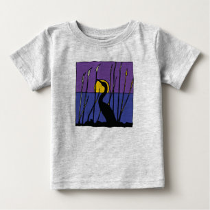 Reiher unter REEDbaby-T-Shirt Baby T-shirt