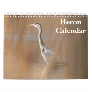 Reiher Vogel 2027 Kalender