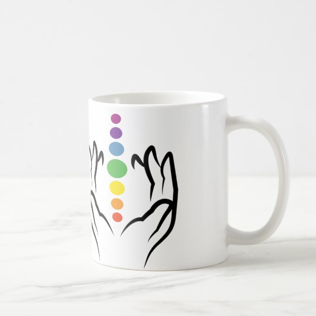 Reiki/Chakra Kaffeetasse (Rechts)