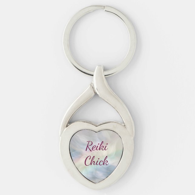 Reiki Chick Schlüsselanhänger (Vorderseite)