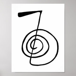 Reiki: Cho Ku Rei: Das Symbol Power Poster