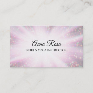 *~* Reiki Energie-heilende Schein-Strahlen Visitenkarte