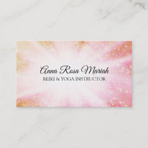 *~* Reiki Energieresheilung Rays Bursts Sparkor Visitenkarte