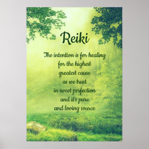 Reiki Geem Poster