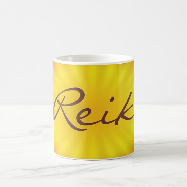 REIKI / GOLD, REIKI / GOLD, Reiki Kaffeetasse (Mittel)