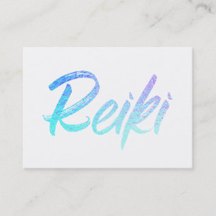 *~* Reiki Haupt-oder Praktiker-Energie-Heilen Visitenkarte