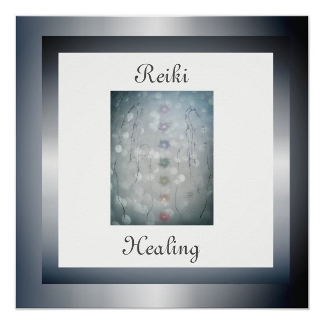 Reiki Healing Poster (Vorderseite)