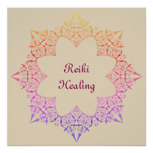 Reiki Heilen Poster