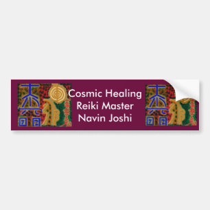 REIKI heilende hauptsächlichsymbole Autoaufkleber