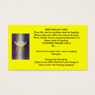 Reiki heilende Karte