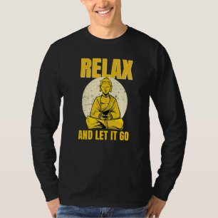 Reiki-Heilung Namaste Yoga-Kleidung - Buddha Relax T-Shirt