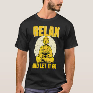 Reiki-Heilung Namaste-Yoga-Kleidung - Buddha Relax T-Shirt