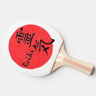 Reiki Kalligraphie und Word 1 Tischtennis Schläger