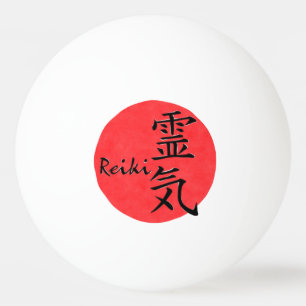 Reiki Kalligraphie und Word 1 Tischtennisball