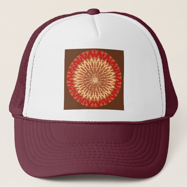 REIKI Karuna heilendes Symbol Chakra kosmischer Truckerkappe (Vorderseite)