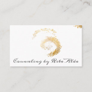 Reiki Lightworker Moon Star Mystic Business Cards Visitenkarte