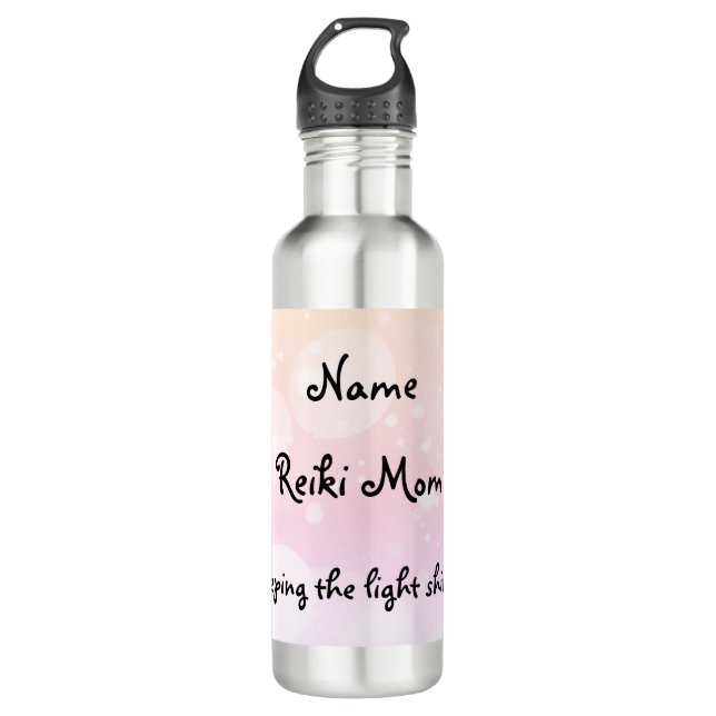 Reiki Mama Edelstahlflasche (Vorderseite)