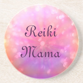 Reiki Mama Sandstein Untersetzer