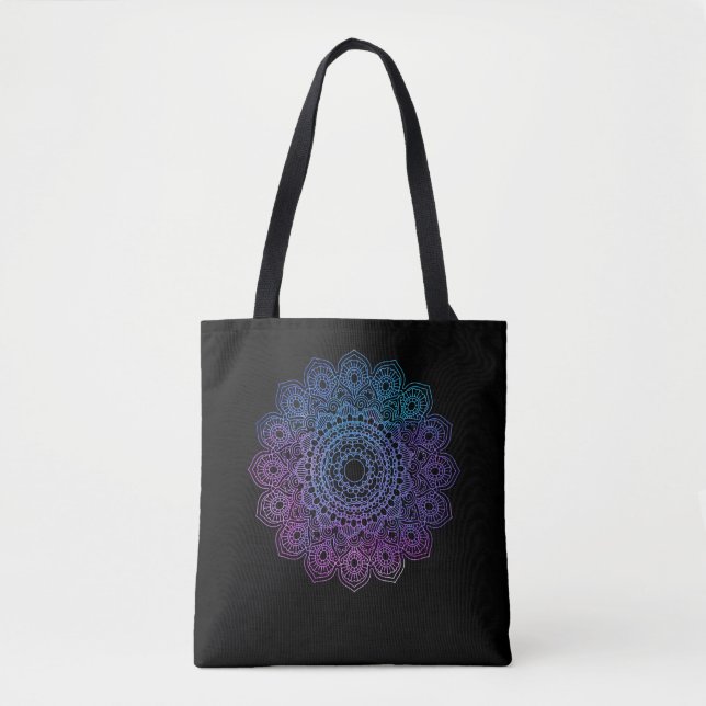 Reiki Mandala Spirituelle Heilung Chakra Meditatio Tasche (Vorderseite)