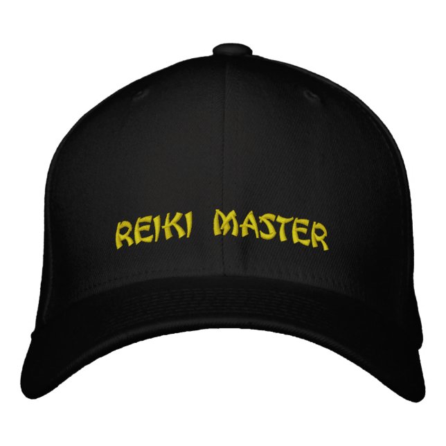 Reiki Master bestickte Cap Bestickte Kappe (Vorderseite)
