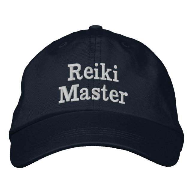 Reiki Master Bestickte Kappe (Vorderseite)
