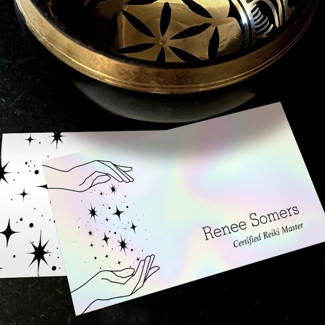 Reiki Master Chakra Energy Healer Visitenkarte (Von Creator hochgeladen)