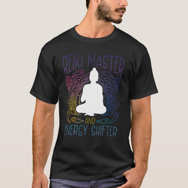 Reiki Master Chakra Healing Lightworker Holistic 4 T-Shirt (Vorderseite)
