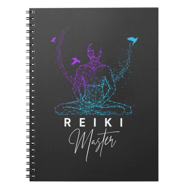 Reiki Master Energy Theraptation Notizblock (Vorderseite)