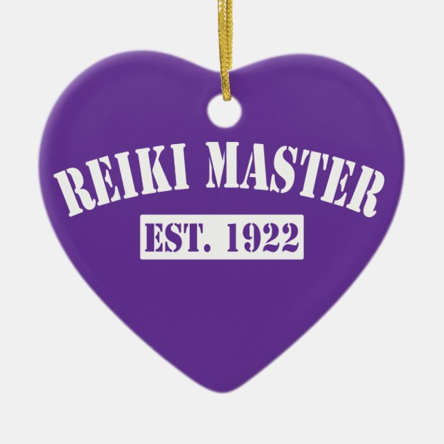 Reiki Master Keramikornament (Vorne)