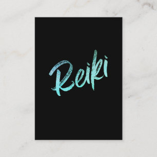 *~* Reiki Master Practitioner Heilenergie Visitenkarte