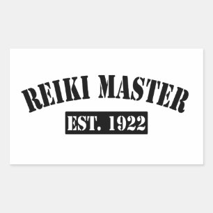 Reiki Master Rechteckiger Aufkleber