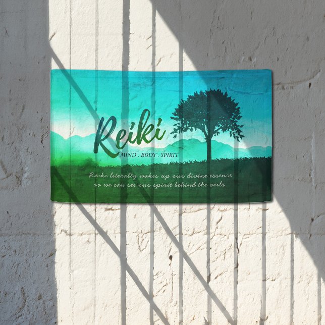 Reiki Master Yoga Mediation Lehrer Quotes Banner (Von Creator hochgeladen)