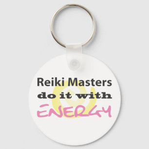 Reiki Masters tun es mit Energie Schlüsselanhänger