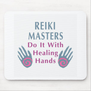 Reiki Masters tun es mit heilenden Händen Mousepad