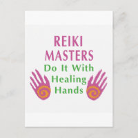 Reiki Masters tun es mit heilenden Händen