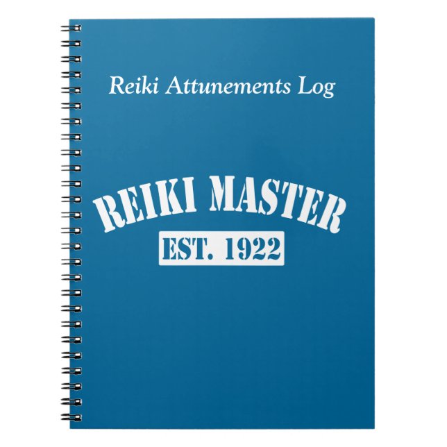 Reiki Meister Notizblock (Vorderseite)