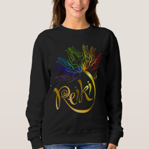 Reiki-Meister Spirituelle Heilung Chakra Energie Z Sweatshirt