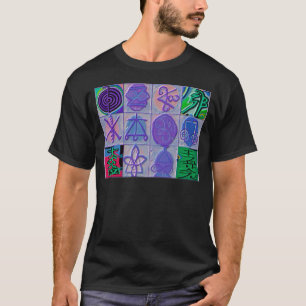 Reiki n Karuna Healing Sign 12 V24 T-Shirt