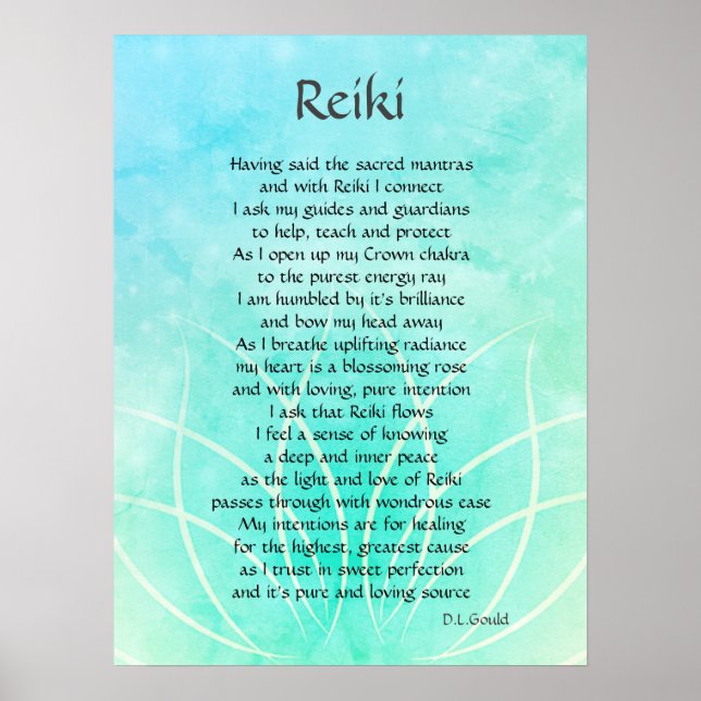 Reiki Poster (Vorne)