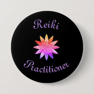 Reiki Praktiker Button