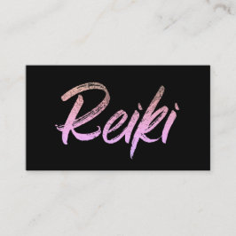 *~* Reiki Praktiker-oder Hauptenergie-Heiler Visitenkarte