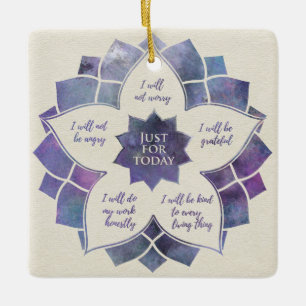 Reiki Principles - Reiki PEmpfangs Keramikornament
