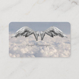 Reiki, Psychisch, Angels Wings Business Card Visitenkarte