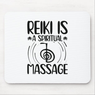 Reiki-Redewendungen   Yoga Healing Energy Chakras  Mousepad