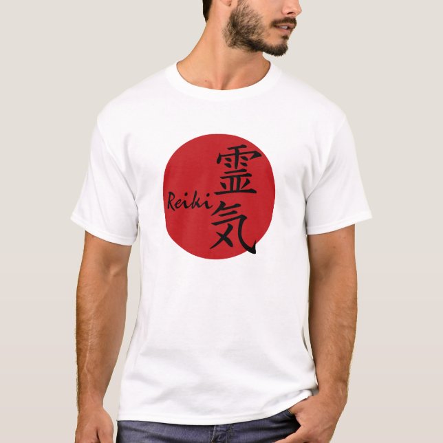 Reiki - rot T-Shirt (Vorderseite)