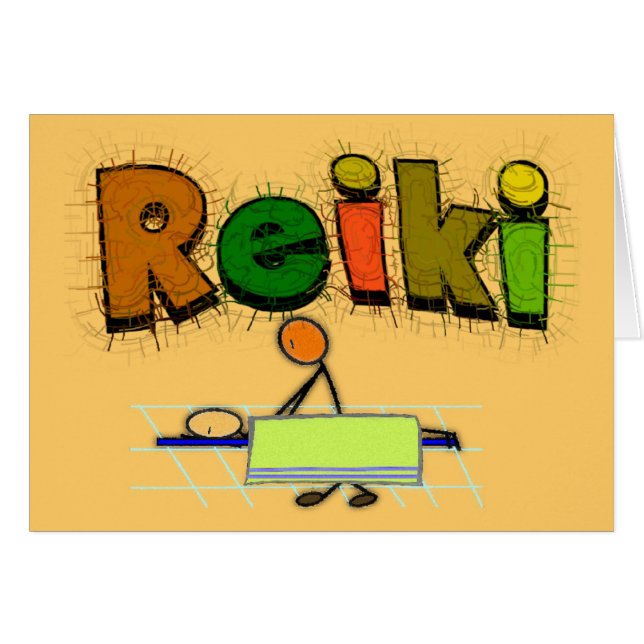 Reiki Stock-Leute-Entwurfs-Geschenke (Vorderseite (Horizontal))